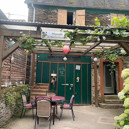 Ferienwohnung Minnies-Schiefertraum Brauneberg Exteriör bild